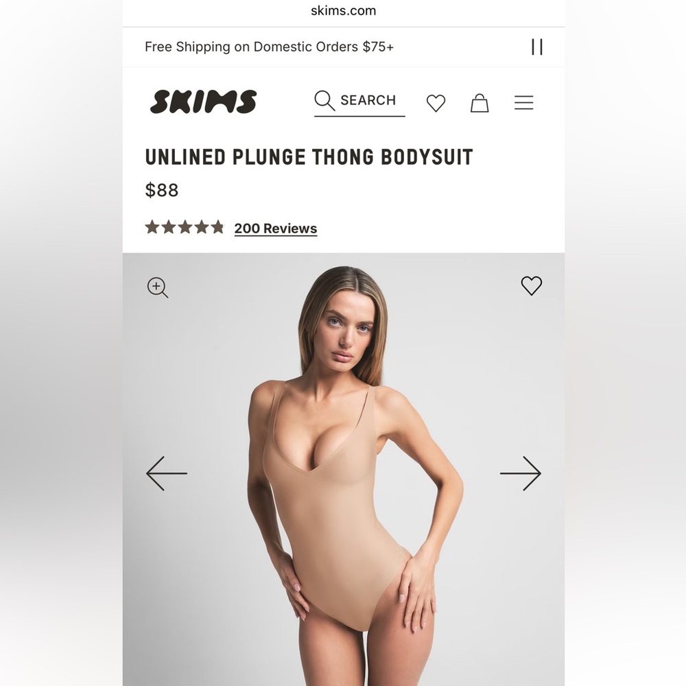skims bodysuit